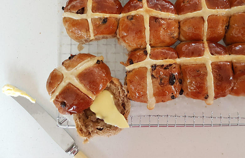Pembroke Patisserie Hot Cross Buns Recipe for Easter