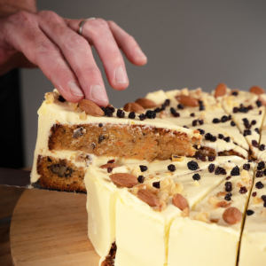 Pembroke Patisserie Carrot Cake slice